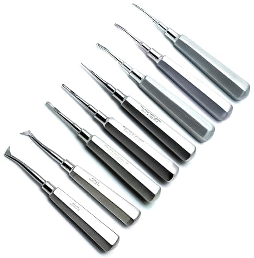 8 Pcs Dental Elevator