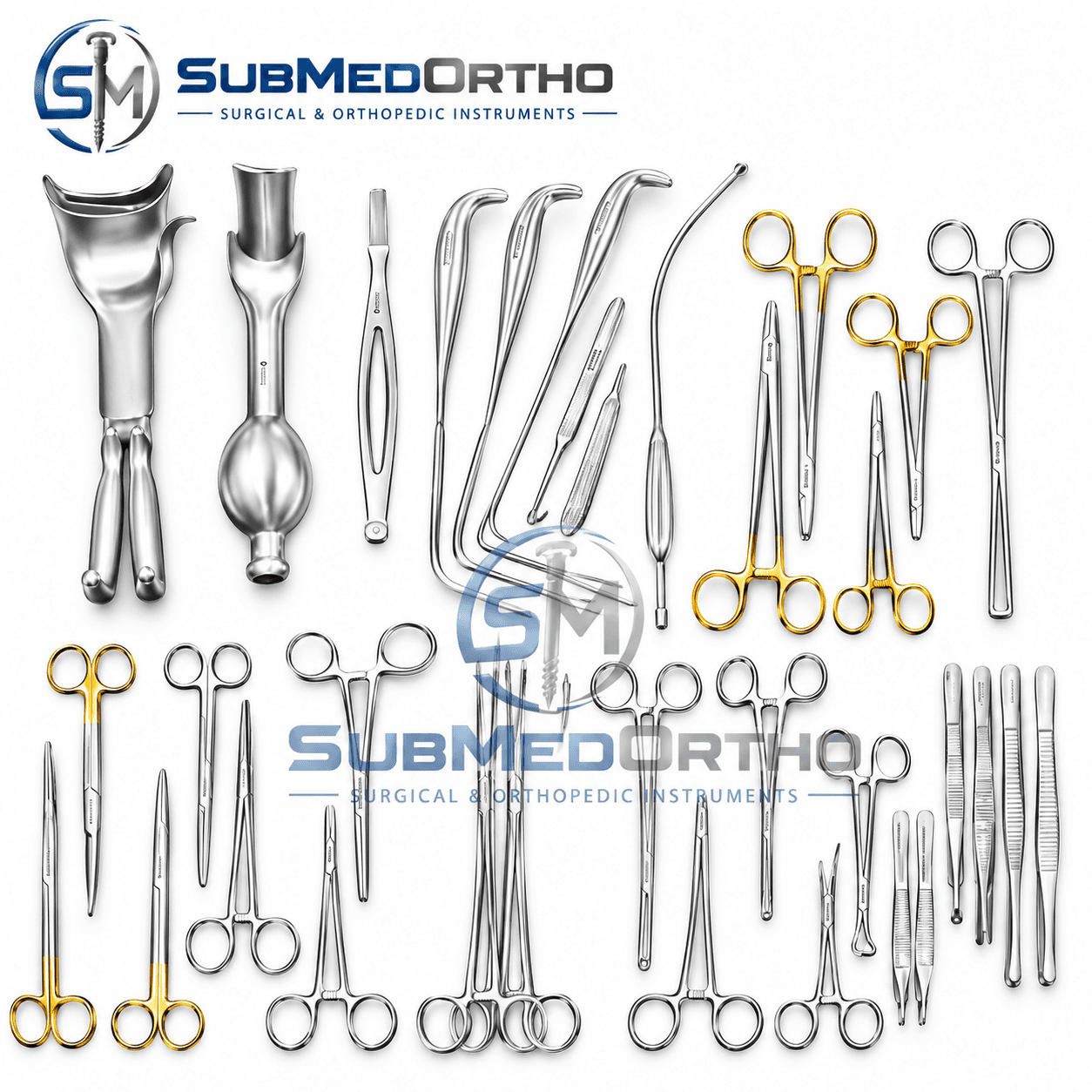 Vaginal Hysterectomy Surgical Instrument Set
